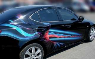 Сколько в среднем стоит сделать аэрографию на машину?