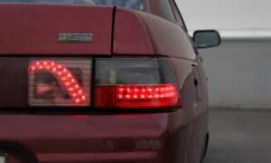 Диодные задние фары на ваз 2110 для улучшения видимости