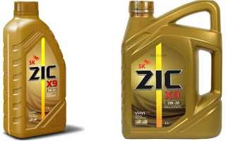 Моторное масло зик 5в30 х9, характеристики и преимущества
