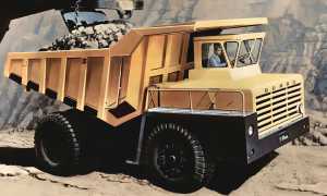 БелАЗ-540А, советский большегрузный самосвал для тяжелых условий