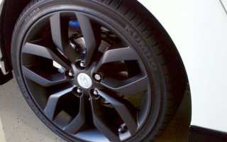 Покраска колесных дисков автомобиля с помощью краски в баллончике