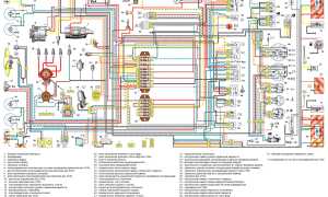 Схема электропроводки на ваз 2106, цветная, с описанием, в хорошем качестве и подробностями