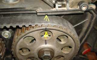 Метки ГРМ на ВАЗ 2112 — Замена ремня и советы по установке