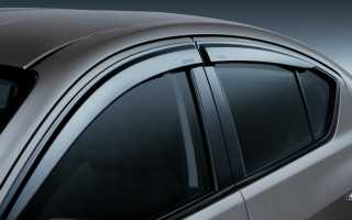 Как установка дефлекторов на окна Nissan Almera G15 улучшает комфорт
