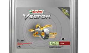 Моторное масло Vecton от компании Castrol для надежной работы двигателя