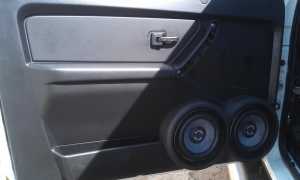 Подиумы своими руками на ВАЗ для улучшения звука