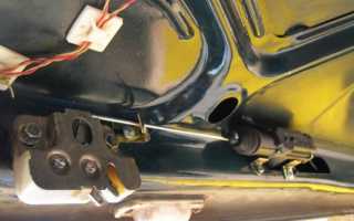 Ваз 2107 замок багажника, устройство, автоматическое открытие и особенности