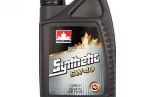 Масло моторное 5w40 синтетика Petro Canada, характеристики, отзывы и рекомендации
