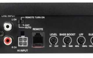 Что такое частота среза сабвуфера как настроить