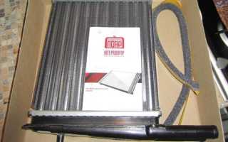 Как заменить радиатор отопления Лада Калина самостоятельно и быстро