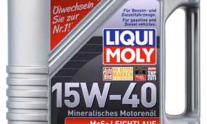 Масло моторное liqui moly 15w 40, характеристики и преимущества