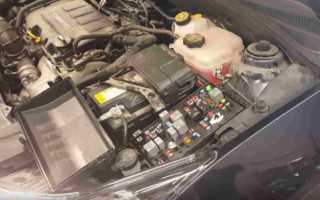 Предохранители и реле Chevrolet Cruze (J300; 2008-2016)