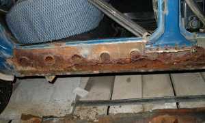 Замена порогов на ваз 2107: пошаговая инструкция и советы