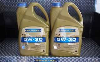 Масло моторное Ravenol FO 5W 30. Характеристики и преимущества