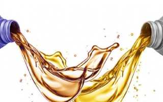 Масла моторные, полусинтетика и синтетика, смешивание для автомобилей