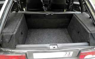 Ваз 2113 объем багажника и его особенности