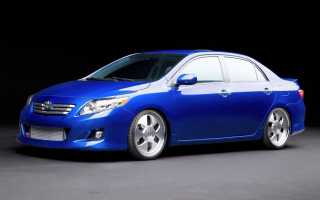 Тойота Королла: расход бензина на 100 км пути, город, трасса, смешанный цикл и особенности