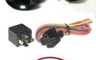 Cхема подключения звукового сигнала через реле на ваз 2110 для улучшения безопасности