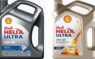 Масло моторное helix ultra diesel 5w40 для надежной работы двигателя