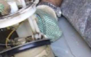 Как поменять бензонасос на лада калина