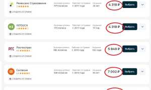 Коридоры цен тарифов ОСАГО расширят в 2023 году