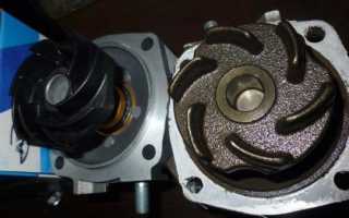 Последовательность действий по замене помпы в автомобиле ВАЗ 2106