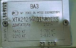 Как определить цвет автомобиля ваз по vin кода