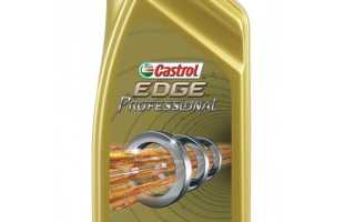 Масло моторное edge professional a5 5w30 для надежной работы двигателя