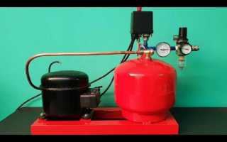 Самодельный компрессор для покраски авто своими руками