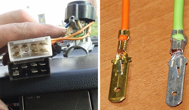 Дополнительная колодка или клемники