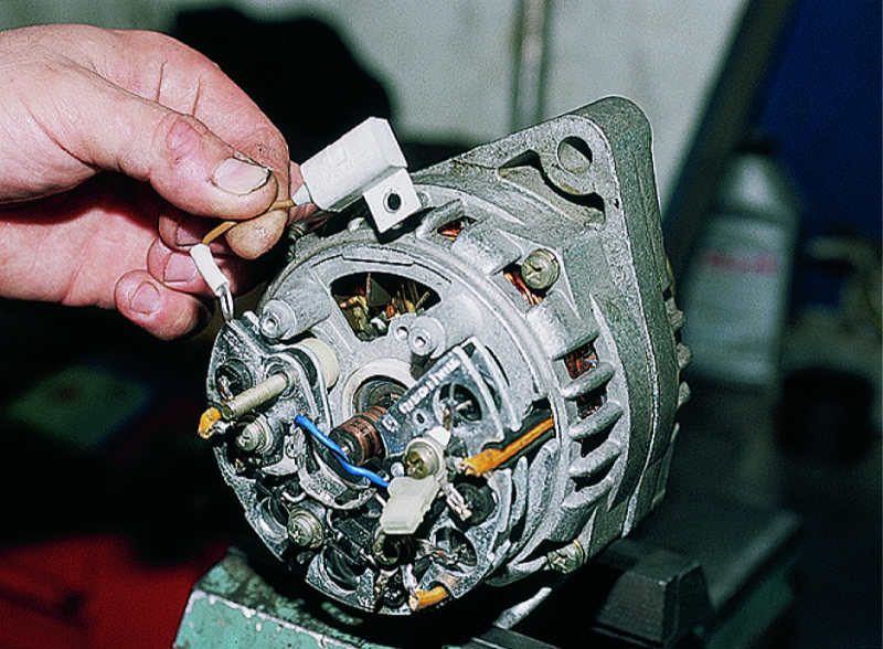 Как снять генератор