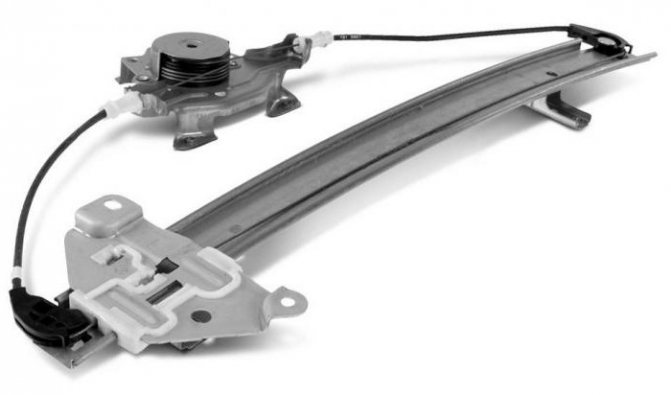 как снять механизм стеклоподъемника