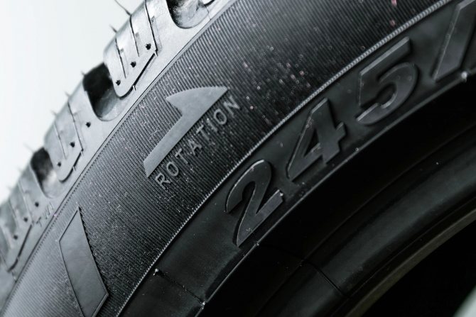 Как установить радиальную покрышку, маркировка Inside