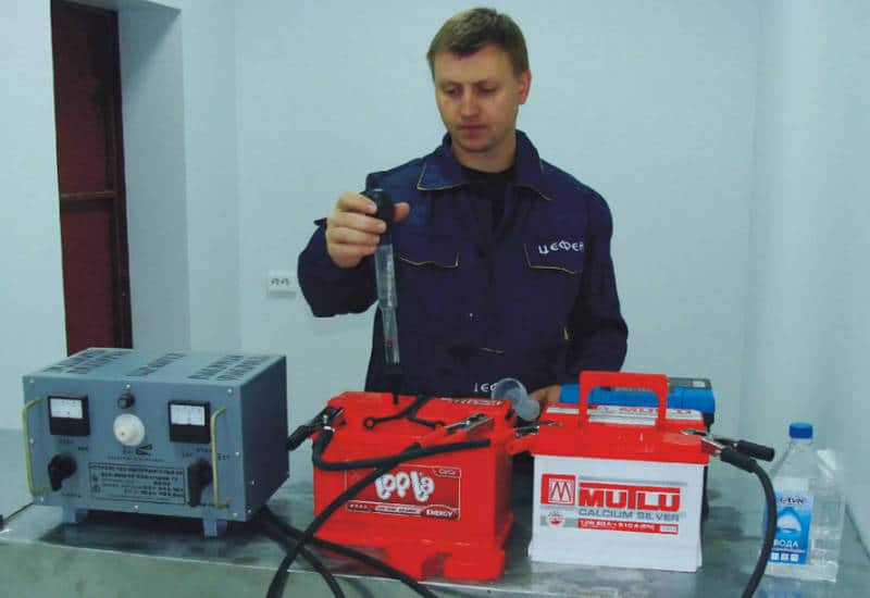 какой состав электролита для аккумуляторов