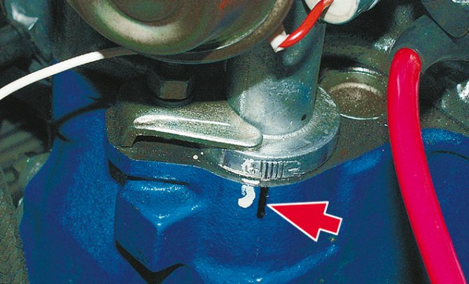 Отметка маркером