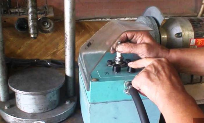 пескоструйная чистка свечей зажигания