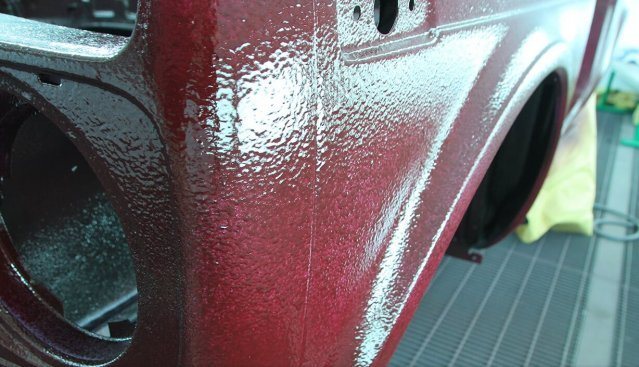 Почему возникает шагрень при покраске авто и как от нее избавится.