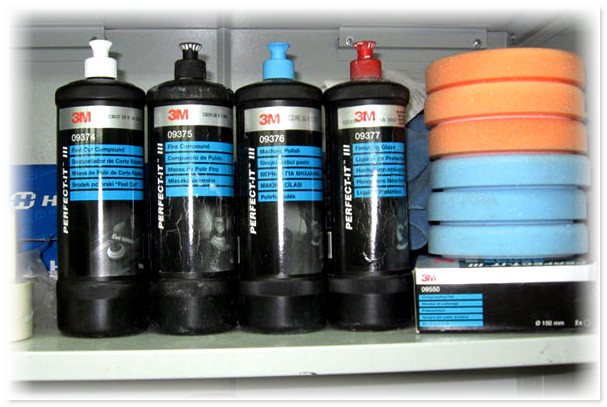 средство для полировки стекол автомобиля