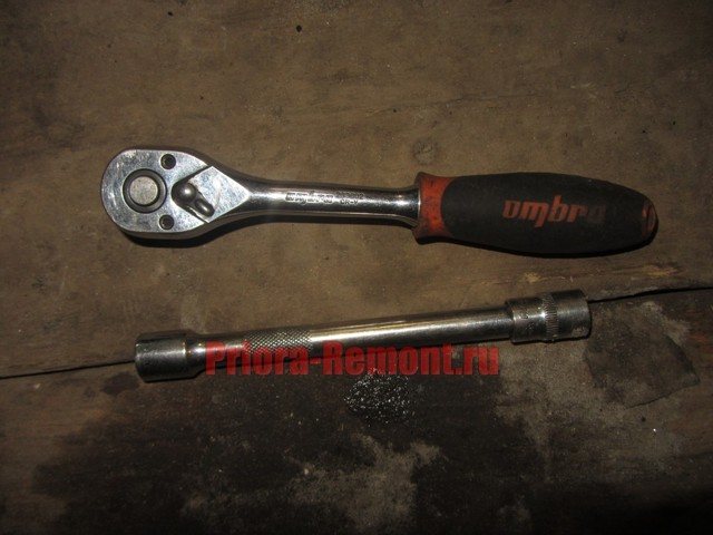 Стартер Лада Приора: где находится, как снять, замена