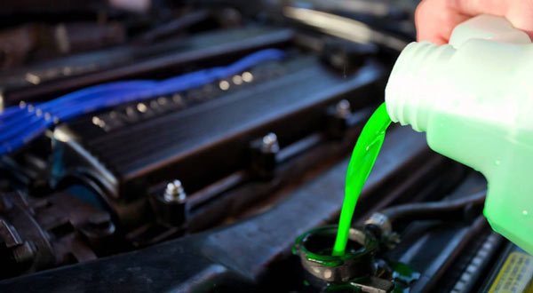 Замена антифриза