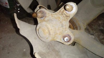 замена шаровой опоры на шевроле лачетти