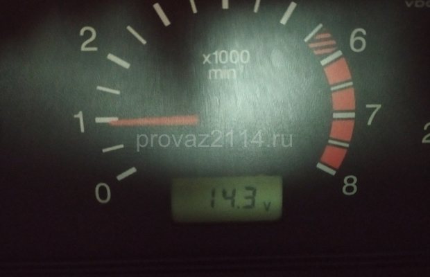 Замена щеток генератора 2114 1