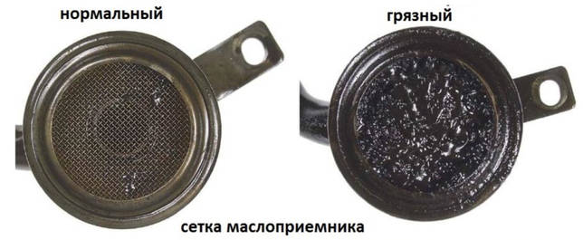 Засорившийся маслоприёмник ВАЗ