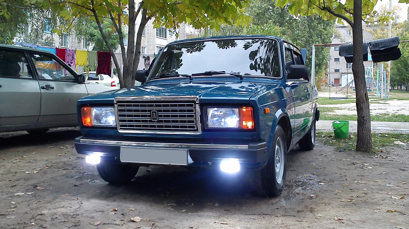 Противотуманные фары на ВАЗ 2107