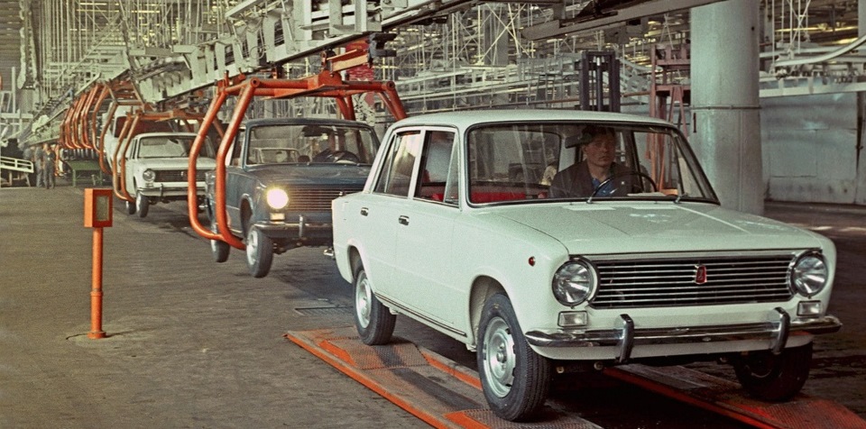 ваз 2101 на конвейере