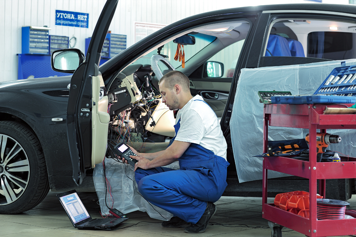 монтаж сигнализации