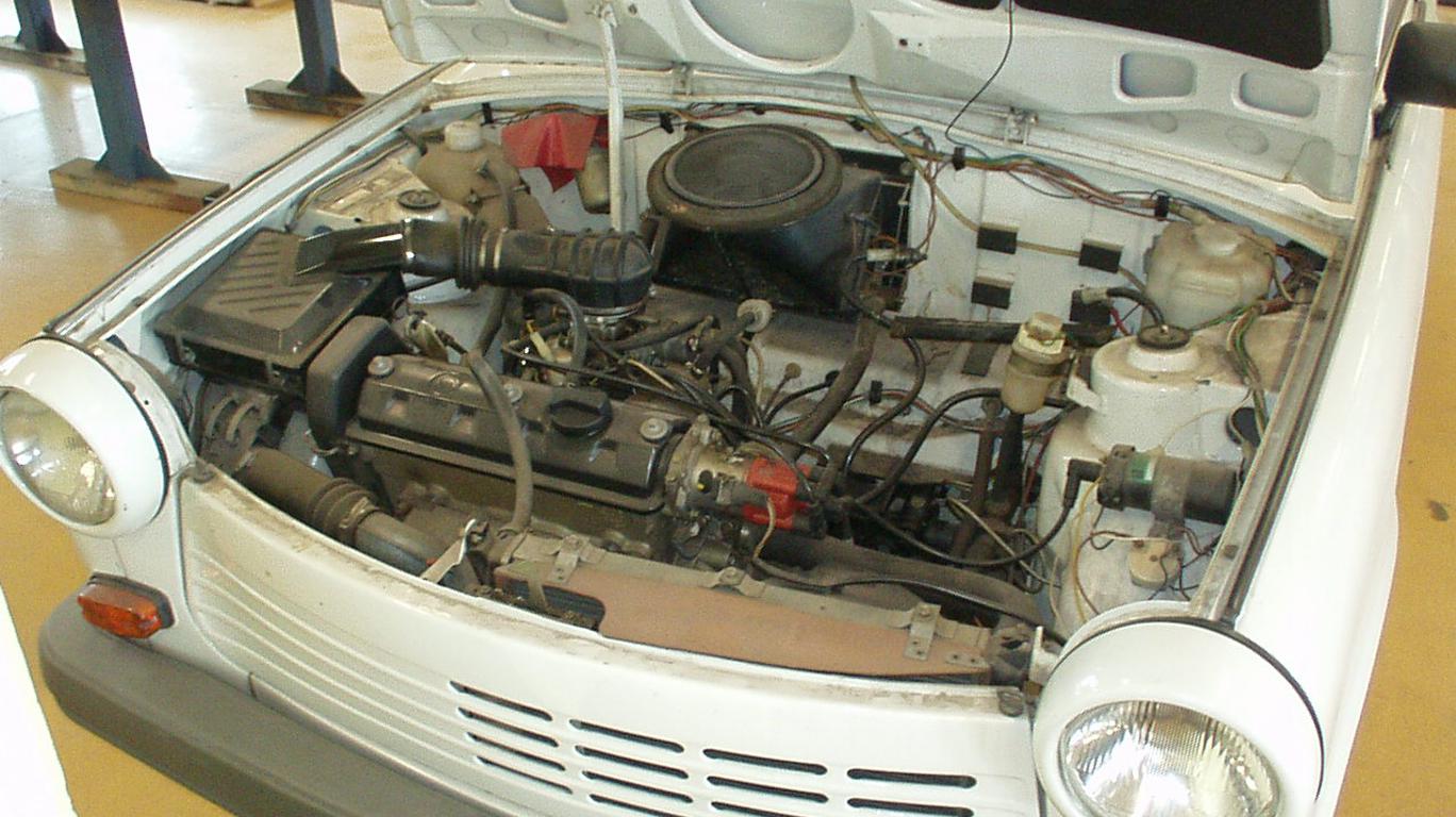 Двигатель автомобиля Трабант